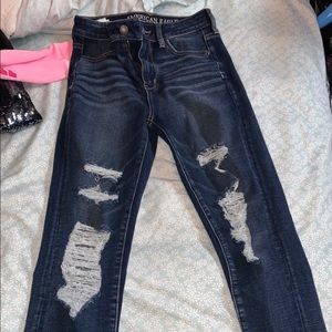 American eagle super super stretch jeggings